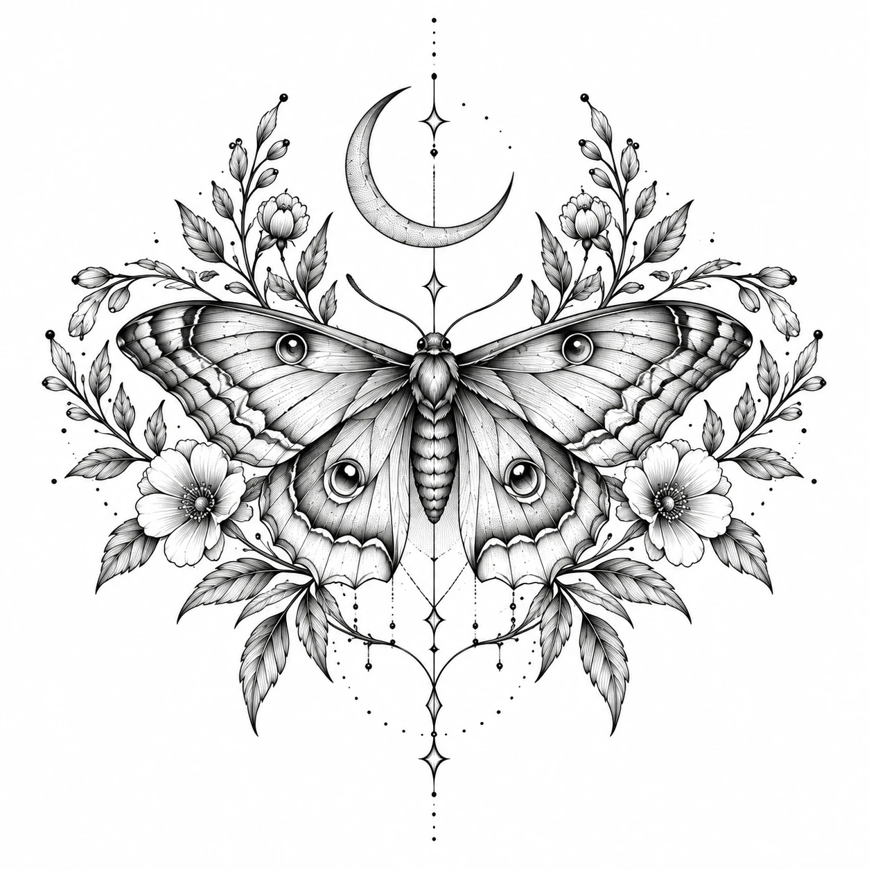 Botanical moth